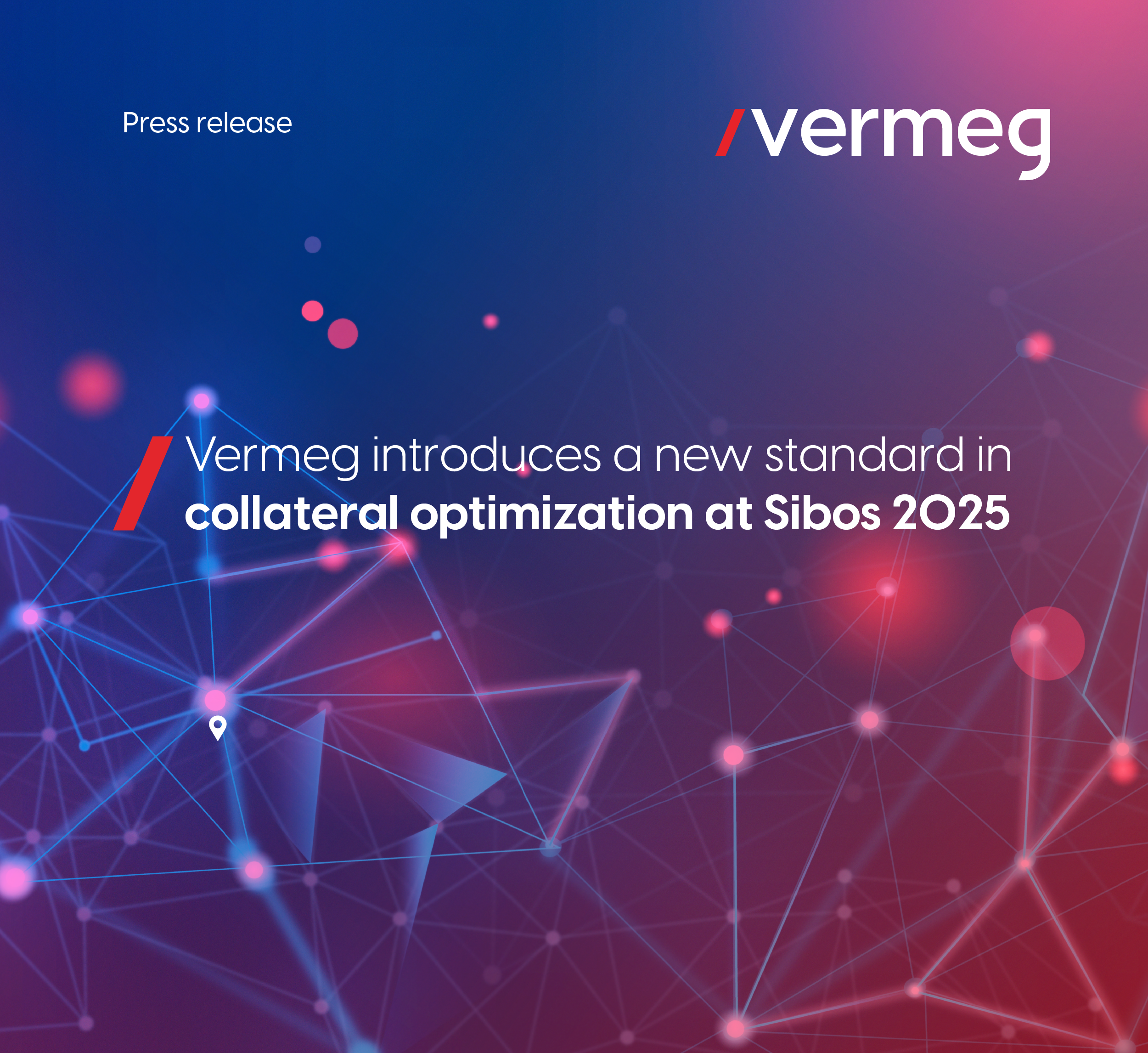 Vermeg presenting Optimizer collateral optimization solution at Sibos 2025 Frankfurt